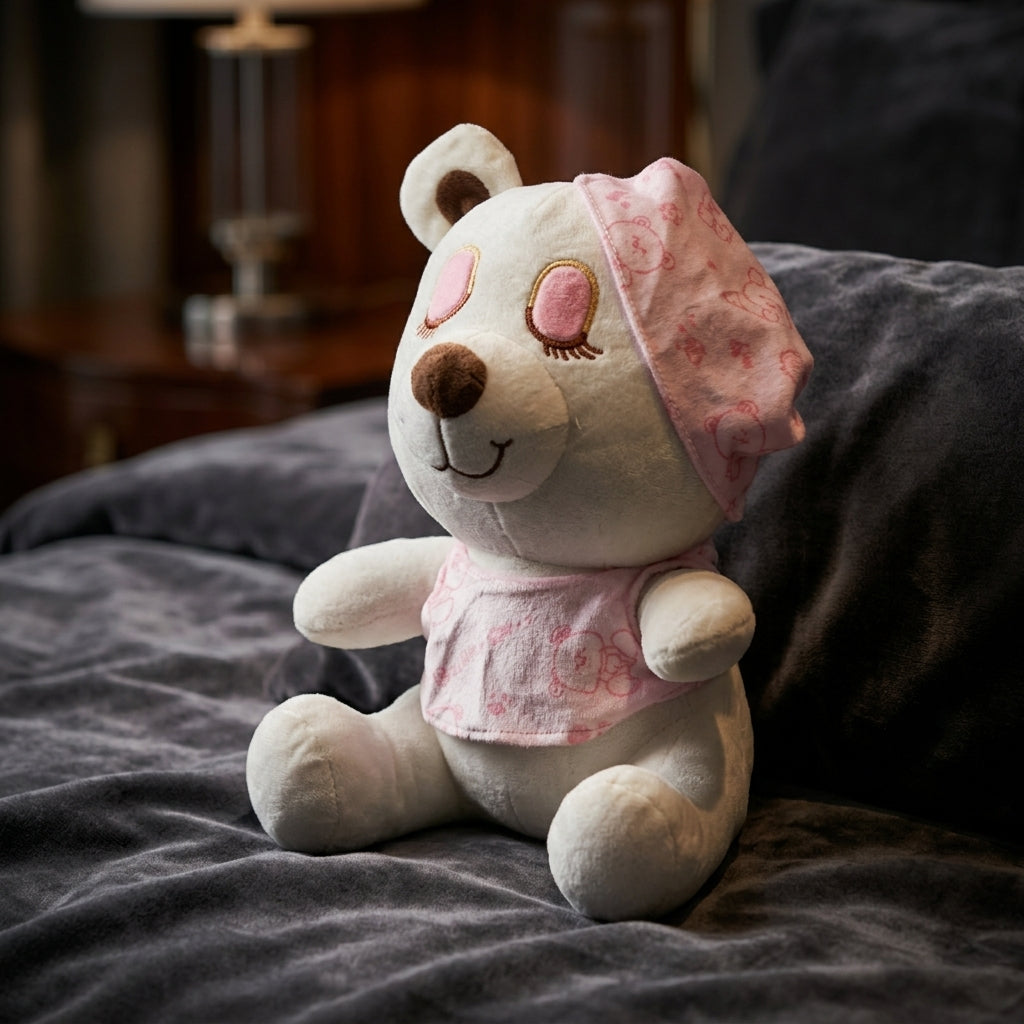 Sevimli Uyku Arkadaşı  Pembe Peluş Ayıcık