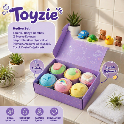 Toyzie Oyuncaklı Banyo Bombaları