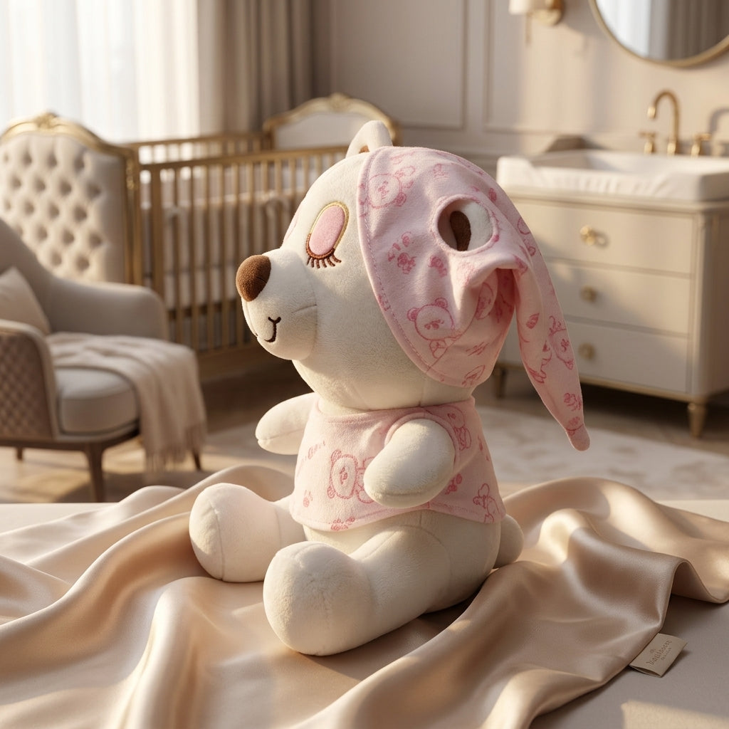 Sevimli Uyku Arkadaşı  Pembe Peluş Ayıcık