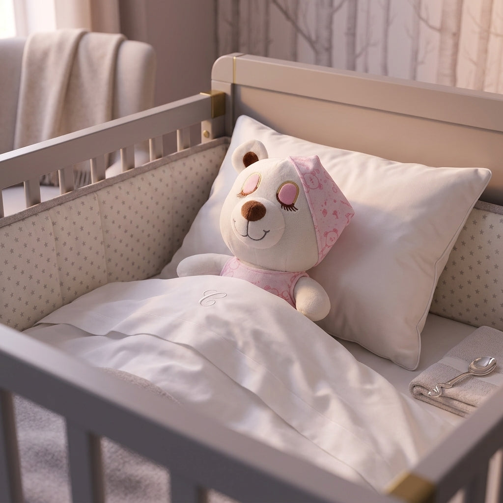 Sevimli Uyku Arkadaşı  Pembe Peluş Ayıcık