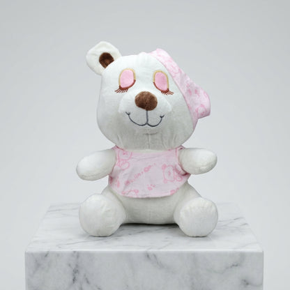 Sevimli Uyku Arkadaşı  Pembe Peluş Ayıcık